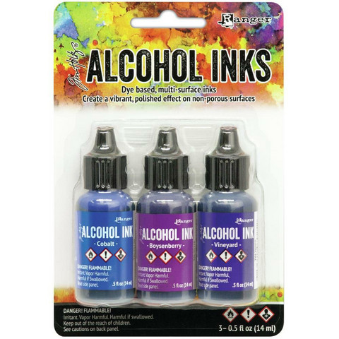 Tim Holtz alkoholimusteet, sävy Indigo/Violet Spectrum