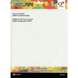 Tim Holtz Alcohol Ink Translucent Yupo -paperi, muovipaperi, 8