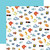 Carta Bella Fish Are Friends skräppipaperi Fish March