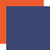 Carta Bella Fish Are Friends skräppipaperi Dark Blue / Orange