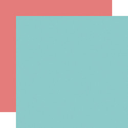 Echo Park It's Your Birthday Girl skräppipaperi Teal / Coral