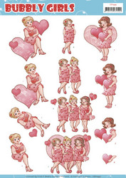 Yvonne Creations Bubbly Girls 3D-kuvat For You, leikattava