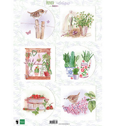 Marianne Design korttikuvat French Antiques Herbs