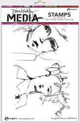 Dina Wakley Media leimasinsetti Thoughtful Women