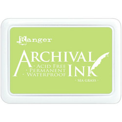 Archival Ink -mustetyyny, sävy Sea Grass