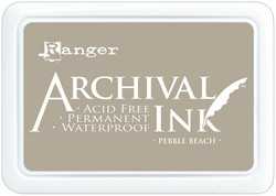 Archival Ink -mustetyyny, sävy Pebble Beach