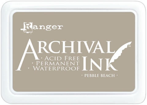Archival Ink -mustetyyny, sävy Pebble Beach