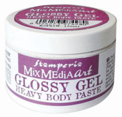 Stamperia Glossy Gel Heavy Body -pasta, 150 ml