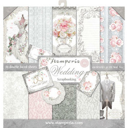 Stamperia paperipakkaus Wedding, 12