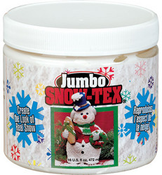 DecoArt Snow-Tex -lumiaine, 473 ml