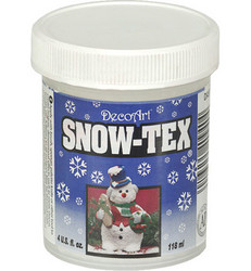 DecoArt Snow-Tex -lumiaine, 118 ml