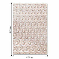 Sizzix 3-D Textured Impressions A6 kohokuviointikansio Geometric Lattice