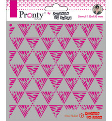 Pronty sapluuna Triangles Pattern by Julia Woning