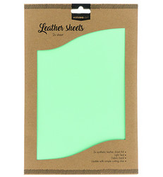 Studio Light Fake Leather -arkit, Light Teal