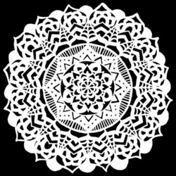 Crafter's Workshop sapluuna Fancy Mandala