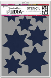 Dina Wakley Media sapluuna Giant Stars, 9
