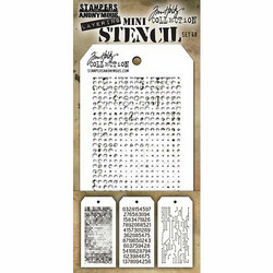 Tim Holtz mini-sapluunasetti 48