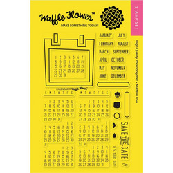 Waffle Flower leimasinsetti Calendar