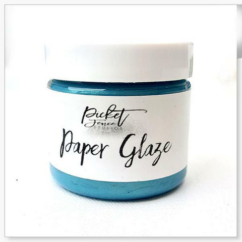 Picket Fence Paper Glaze, sävy Ocean Poppy