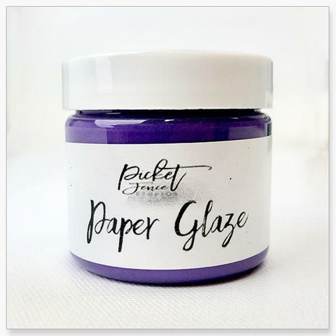 Picket Fence Paper Glaze, sävy Agapantha Purple