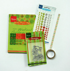 TARJOUS Marianne Design Snoesjes Christmas -setti