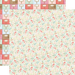 Carta Bella Farmhouse Market skräppipaperi Antique Floral