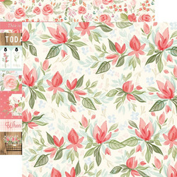 Carta Bella Farmhouse Market skräppipaperi Timeless Floral