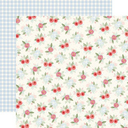 Carta Bella Farmhouse Market skräppipaperi Vintage Floral
