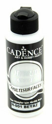 Cadence Hybrid Acrylic -akryylimaali, sävy White, 120 ml