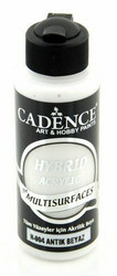 Cadence Hybrid Acrylic -akryylimaali, sävy Antique White, 120 ml