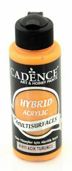 Cadence Hybrid Acrylic -akryylimaali, sävy Light Orange, 120 ml