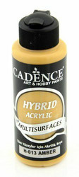 Cadence Hybrid Acrylic -akryylimaali, sävy Amber, 120 ml