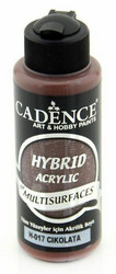 Cadence Hybrid Acrylic -akryylimaali, sävy Chocolate, 120 ml