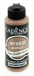 Cadence Hybrid Acrylic -akryylimaali, sävy Light Brown, 120 ml