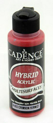 Cadence Hybrid Acrylic -akryylimaali, sävy Crimson Red, 120 ml