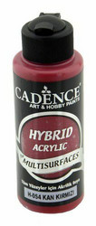 Cadence Hybrid Acrylic -akryylimaali, sävy Blood Red, 120 ml