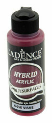 Cadence Hybrid Acrylic -akryylimaali, sävy Cherry, 120 ml