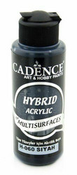 Cadence Hybrid Acrylic -akryylimaali, sävy Black, 120 ml