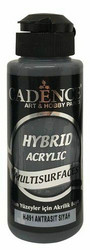 Cadence Hybrid Acrylic -akryylimaali, sävy Anthracite Black, 120 ml