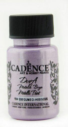 Cadence Dora Metallic -akryylimaali, sävy Hibiscus, 50 ml