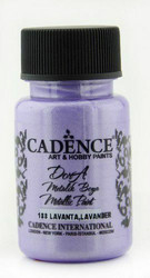 Cadence Dora Metallic -akryylimaali, sävy Lavender, 50 ml