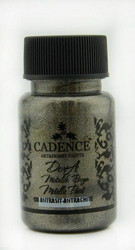 Cadence Dora Metallic -akryylimaali, sävy Anthracite, 50 ml