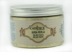 Cadence Dora Perla Metallic Relief -pasta, sävy Platinum, 150 ml