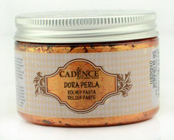 Cadence Dora Perla Metallic Relief -pasta, sävy Oxidized, 150 ml