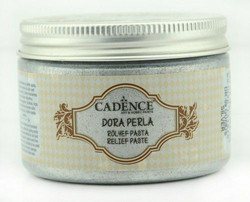Cadence Dora Perla Metallic Relief -pasta, sävy Silver, 150 ml