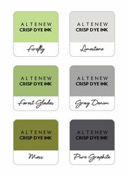 Altenew -mustetyynyt, sävy Soft Succulents