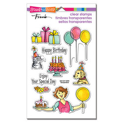 Stampendous leimasinsetti Birthday Gift