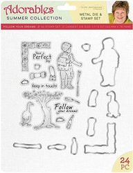 Crafter's Companion Jayne Nestorenki  leimasin- ja stanssisetti Follow Your Dreams