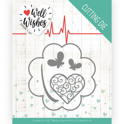 Jeanines Art Well Wishes stanssisetti Lucky Clover