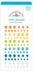 Doodlebug Design Mini Jewels -tarratimantit, Party Time